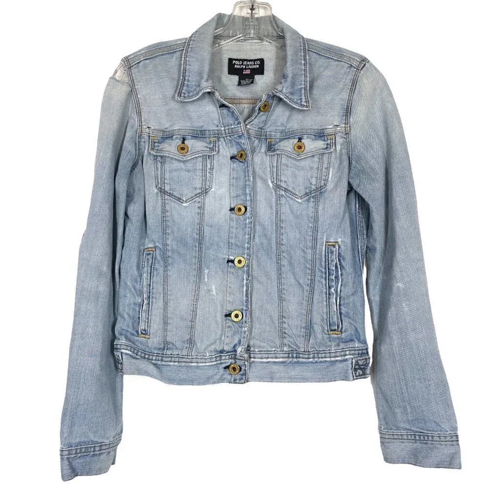 Ralph Lauren Denim Jacket Small - Picture 10 of 10